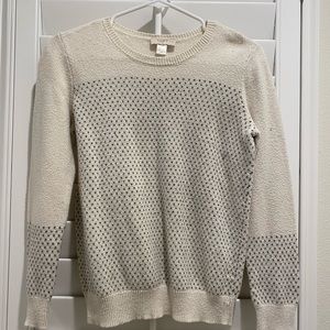 Polka dot pullover